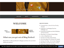 Tablet Screenshot of blogprefect.com